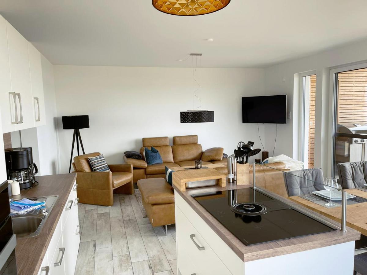 Exklusives Apartment Mit Blick Auf Den See Гросрешен Экстерьер фото